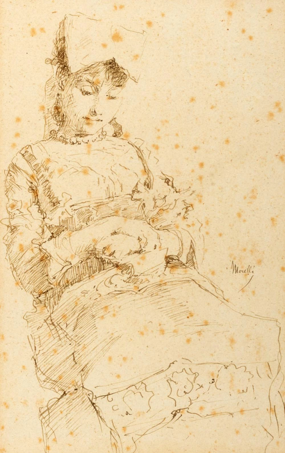 Giovane paesana